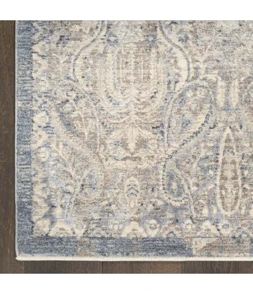 Nourison Home Sultana Blue SLL03 9ft. x 12ft. Rect. Rug