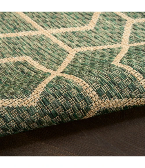 Nourison Horizon Indoor/Outdoor Green HOZ01 10 ft. X 14 ft. Rect. Rug