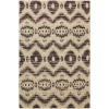 Nourison Home Spectrum Beige Black SPE01 3ft.9in. x 5ft.9in. Rect. Rug