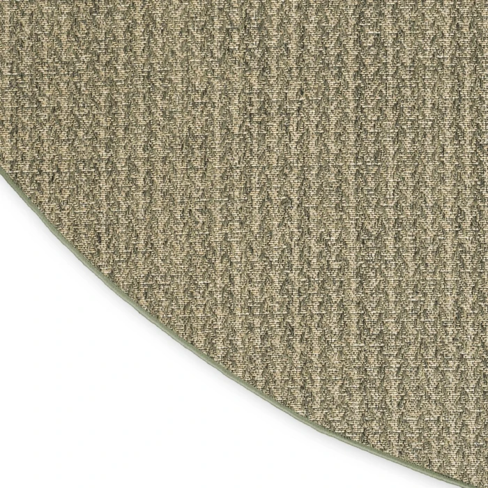 Nourison Tulum Olive TLM02 8 ft. X Round Rug