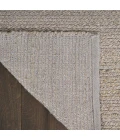 Nourison Home Natural Jute Grey NJT01 2ft. x 6ft. Rect. Rug