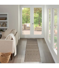 Nourison Home Positano POS02 Natural 2 ft. 2 in. X 12 ft. Area Rug