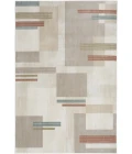 Nourison Thalia Ivory Multicolor THL02 5ft.3in. x 7ft.3in. Rect. Rug