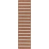 Nourison Home Positano POS03 Terracotta Ivory 2 ft. 2 in. X 10 ft. Area Rug