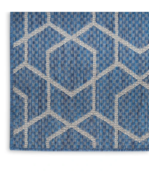 Nourison Horizon Indoor/Outdoor Denim HOZ01 6 ft. X 9 ft. Rect. Rug