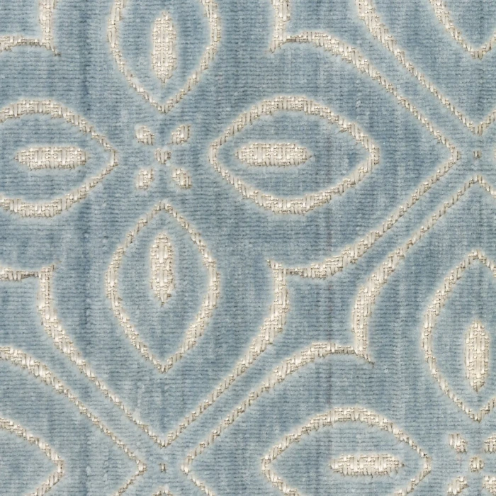 Nourison Home Washable Charm Blue WCH03 5ft. x 7ft. Rect. Rug