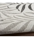 Nourison Garden Oasis Grey GOA01 2 ft. X 8 ft. Rect. Rug