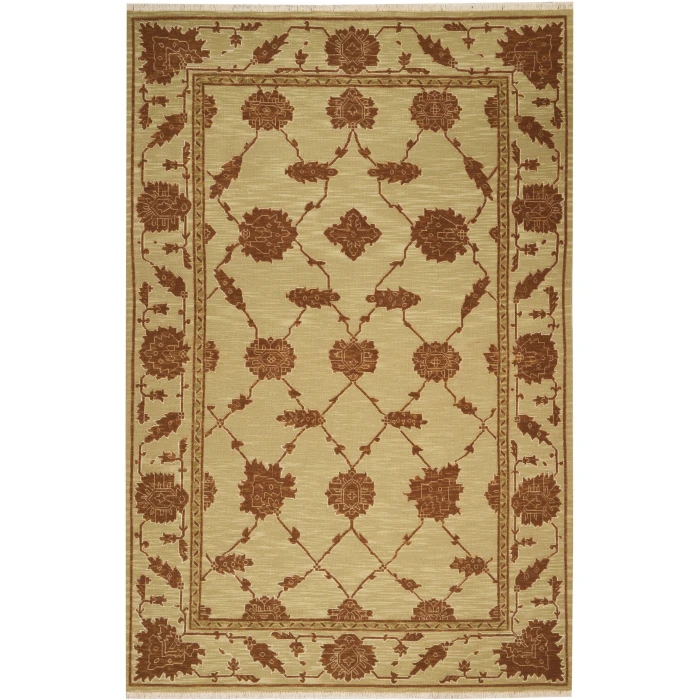 Nourison Home Silk Pointe Gold SKP1 7ft.10in. x 9ft.10in. Rect. Rug