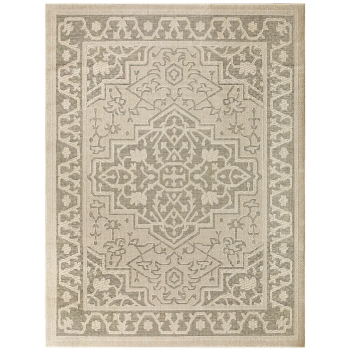 Nourison Tulum Taupe Olive TLM05 10 ft. X 14 ft. Rect. Rug