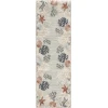 Nourison Home Suncoast Grey SNC04 2ft. x 6ft. Rect. Rug