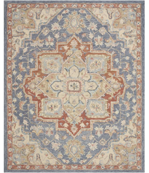 Nourison Home Maison Blue MSO06 9ft.9in. x 13ft.9in. Rect. Rug