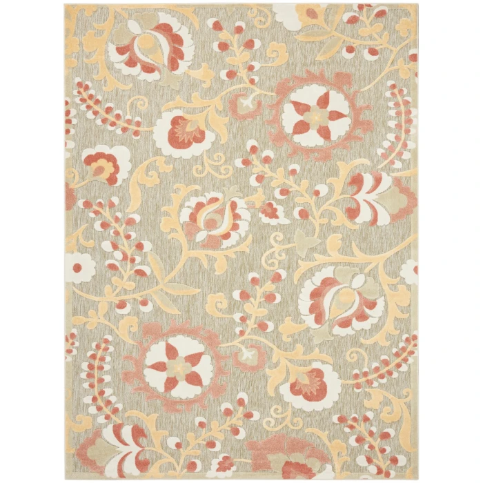 Nourison Aloha Sage Rose ALH17 9 ft. X 12 ft. Rect. Rug
