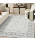 Nourison Dekor Grey DEK02 7 ft. 10 in. X 9 ft. 10 in. Rect. Rug