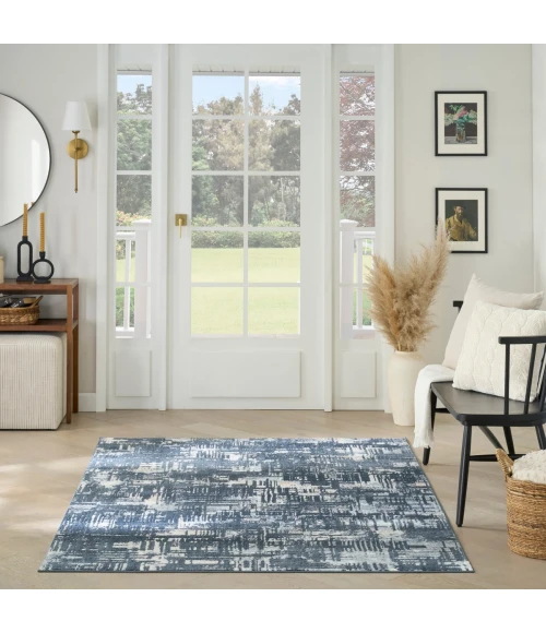 Nourison Dekor Slate DEK11 4 ft. X 6 ft. Rect. Rug