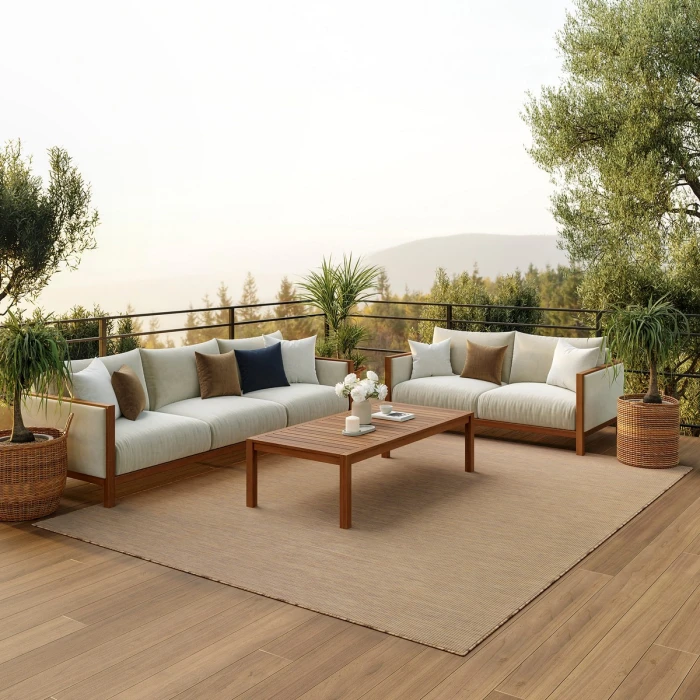 Nourison Positano Jute POS01 8 ft. X 10 ft. Rect. Rug