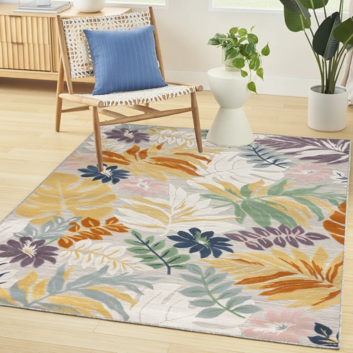 Nourison Home Suncoast Multicolored SNC02 5ft.3in. x 7ft.3in. Rect. Rug