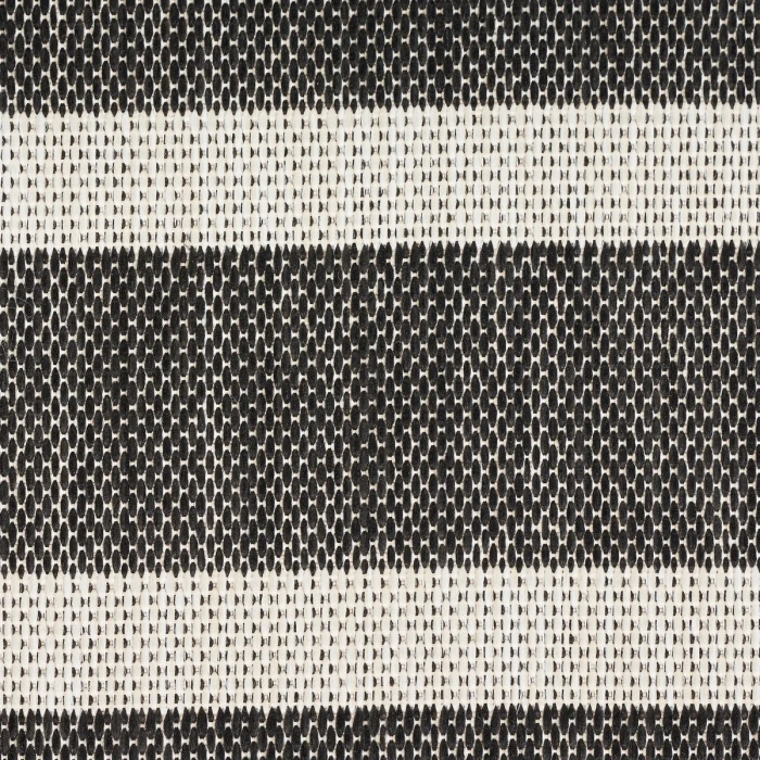 Nourison Positano Black Ivory POS03 8 ft. X 10 ft. Rect. Rug