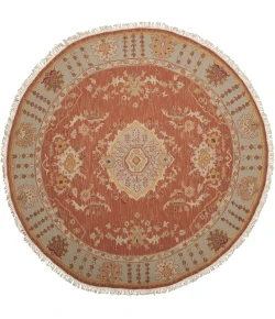 Nourison Home Nourmak Red S194 8ft. x Round Round Rug