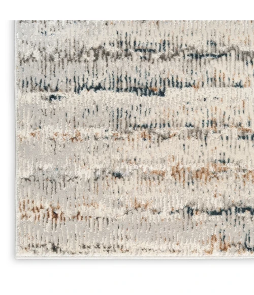 Calvin Klein CK073 Compass Ivory Multicolor CMP01 4 ft. X 6 ft. Rect. Rug