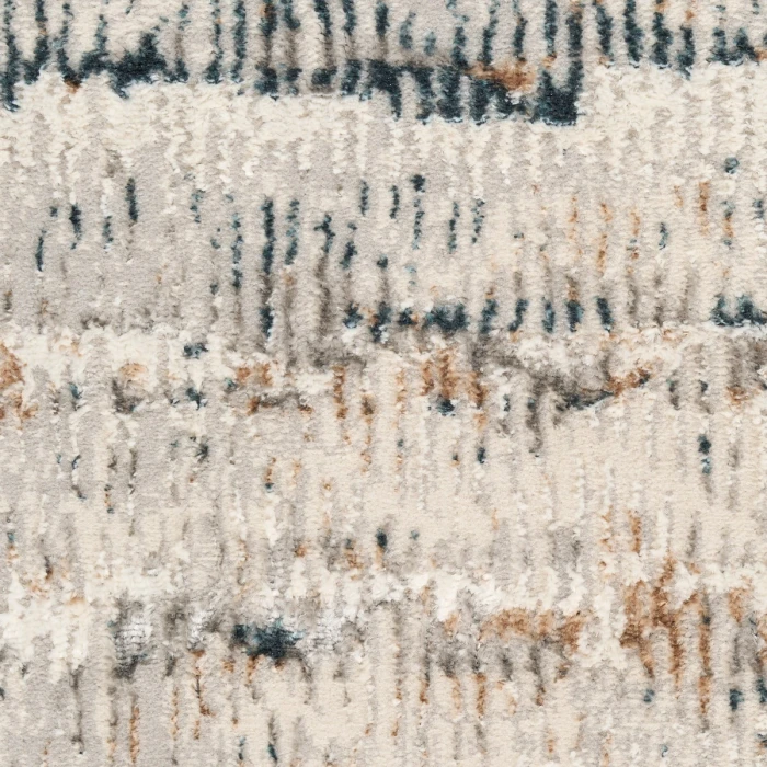Calvin Klein CK073 Compass Ivory Multicolor CMP01 5 ft. X 7 ft. Rect. Rug