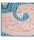 Nourison Home Jubilant Blue JUB13 6ft. x 9ft. Rect. Rug