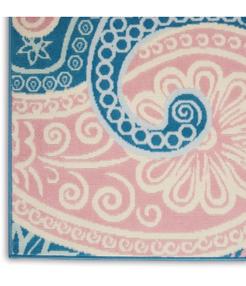 Nourison Home Jubilant Blue JUB13 6ft. x 9ft. Rect. Rug