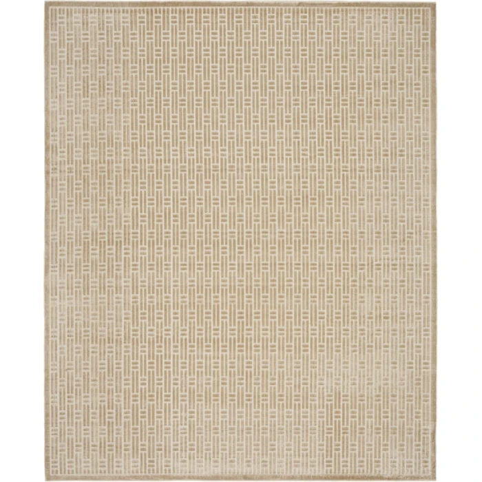 Nourison Home Washable Charm Beige WCH02 8ft. x 10ft. Rect. Rug