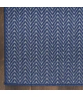 Nourison Horizon Indoor/Outdoor Navy HOZ02 2 ft. 2 in. X 8 ft. Rect. Rug