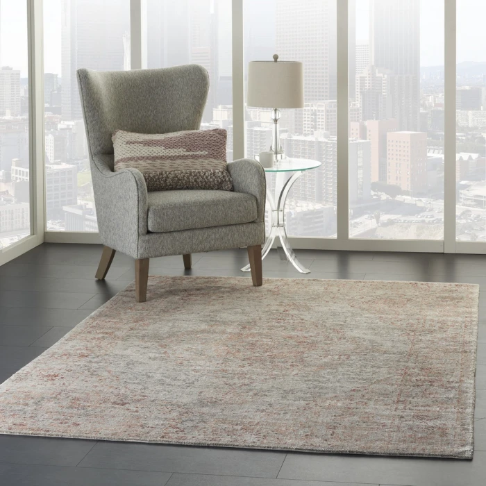 Nourison Home Lucent Red LCN07 3ft.9in. x 5ft.9in. Rect. Rug