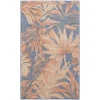Nourison Home Aloha ALH43 Blue Rose 2 ft. 8 in. X 4 ft. Area Rug