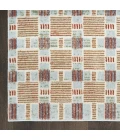 Nourison Nordic Rust Multicolor NRC14 10ft. x 14ft. Rect. Rug
