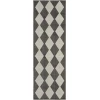 Nourison Positano Black POS04 2ft. x 6ft. Rect. Rug