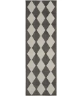 Nourison Positano Black POS04 2ft. x 6ft. Rect. Rug