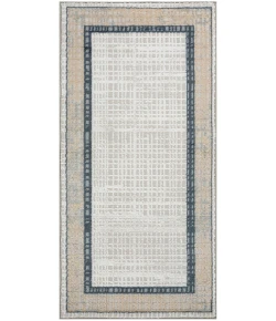 Nourison Home Dekor DEK06 Grey Navy 2 ft. X 4 ft. Area Rug