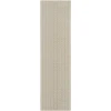 Nourison Home Washable Charm Grey WCH02 2ft.2in. x 10ft. Rect. Rug