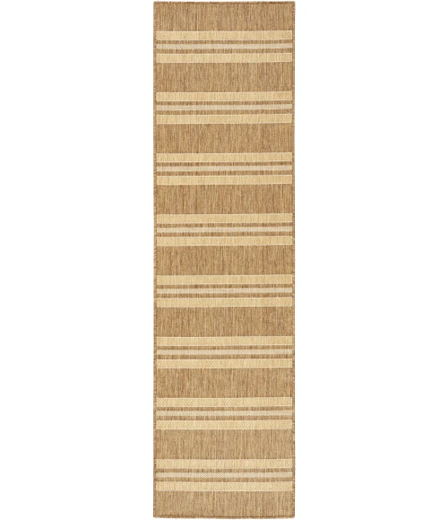 Nourison Home Horizon Indoor/Outdoor Tan HOZ05 2ft.2in. x 8ft. Rect. Rug