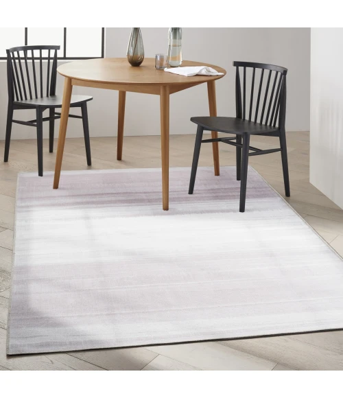 Nourison Launder Ivory LDR01 5ft.3in. x 7ft.3in. Rect. Rug