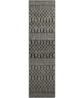 Nourison Positano Black POS02 2ft.2in. x 12ft. Rect. Rug