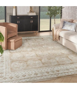 Nourison Home Dekor DEK01 Cream Beige 7 ft. 10 in. X 9 ft. 10 in. Area Rug