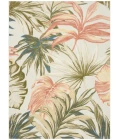 Nourison Aloha Ivory Green ALH43 7 ft. 10 in. X 10 ft. 6 in. Rect. Rug