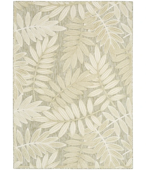 Nourison Aloha Ivory Sage ALH18 5 ft. 3 in. X 7 ft. 5 in. Rect. Rug