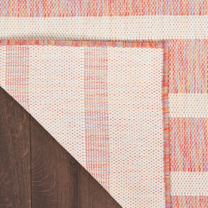 Nourison Positano Rainbow Ivory POS03 5 ft. X 7 ft. Rect. Rug
