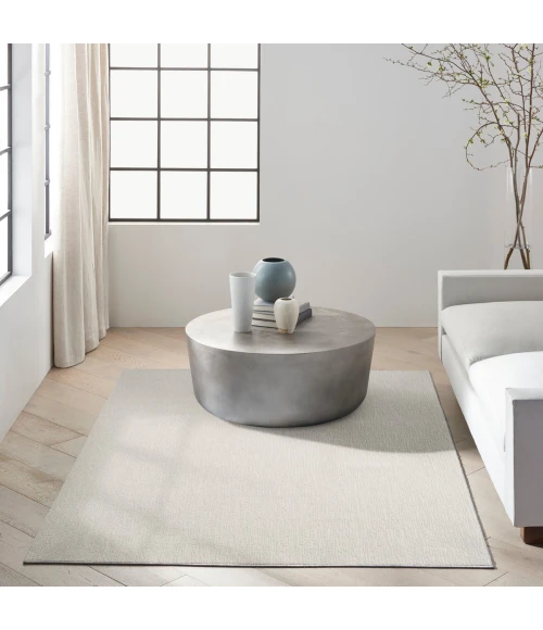 Calvin Klein CK029 Captivating Ivory Grey CVT03 5 ft. X 7 ft. Rect. Rug