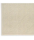 Nourison Home Washable Charm Cream / Ivory WCH03 2ft.2in. x 8ft. Rect. Rug