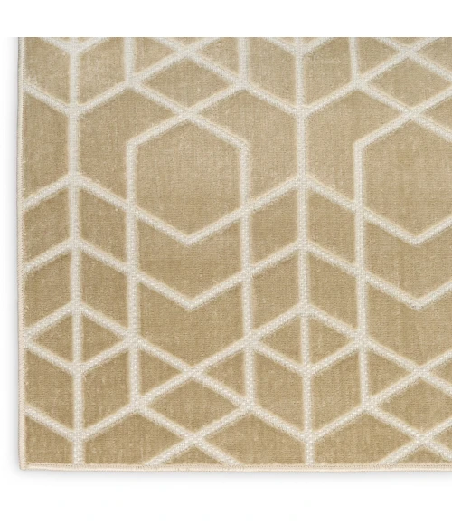 Nourison Home Washable Charm Beige WCH01 2ft. x 6ft. Rect. Rug