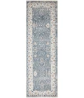 Nourison Astra Machine Washable Blue ASW20 2 ft. 2 in. x 8 ft. Rect. Rug