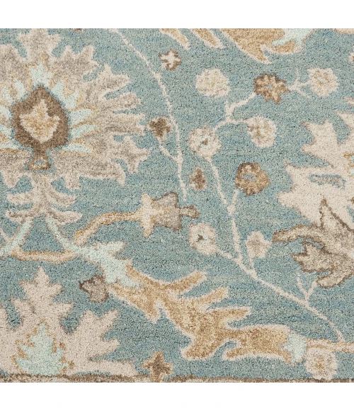 Nourison Home Jazmine Blue JAZ02 5ft.3in. x 7ft.5in. Rect. Rug