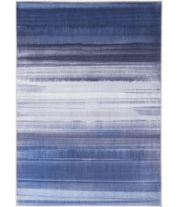 Calvin Klein Launder Blue LDR01 3ft.11in. x 5ft.11in. Rect. Rug