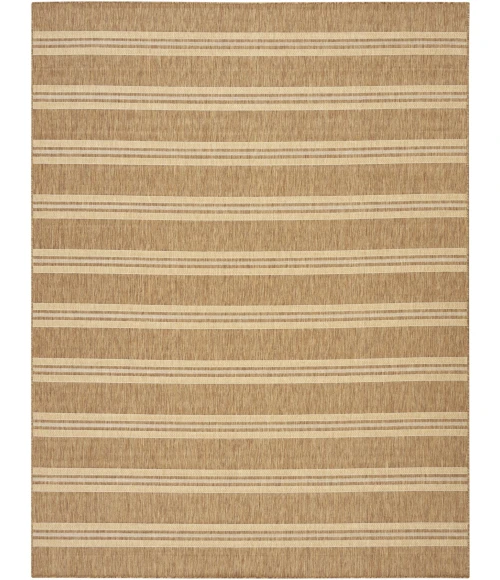 Nourison Home Horizon Indoor/Outdoor Tan HOZ05 10ft. x 14ft. Rect. Rug