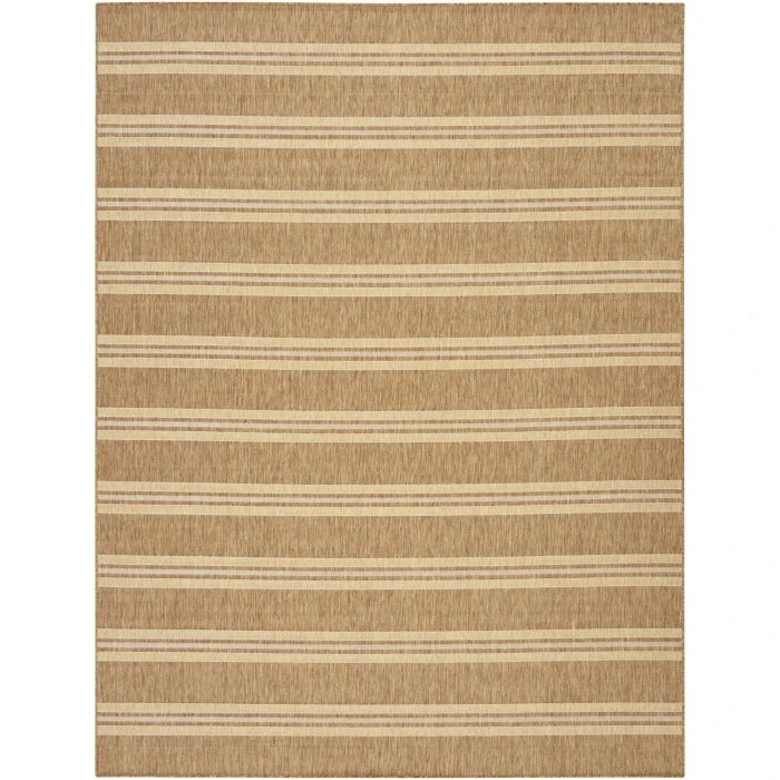 Nourison Home Horizon Indoor/Outdoor Tan HOZ05 10ft. x 14ft. Rect. Rug